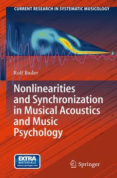 Couverture de l’ouvrage Nonlinearities and Synchronization in Musical Acoustics and Music Psychology