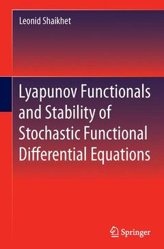 Cover of the book Lyapunov Functionals and Stability of Stochastic Functional Differential Equations