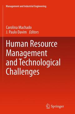 Couverture de l’ouvrage Human Resource Management and Technological Challenges