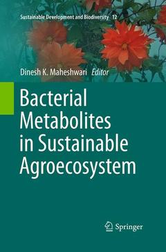 Couverture de l’ouvrage Bacterial Metabolites in Sustainable Agroecosystem