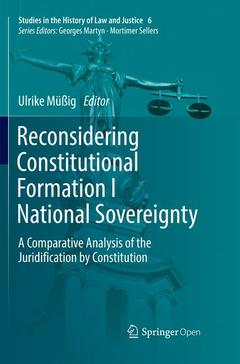 Couverture de l’ouvrage Reconsidering Constitutional Formation I National Sovereignty