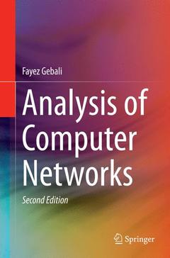 Couverture de l’ouvrage Analysis of Computer Networks