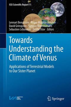 Couverture de l’ouvrage Towards Understanding the Climate of Venus