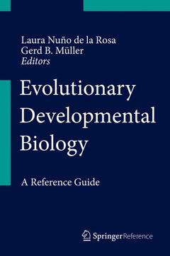 Couverture de l’ouvrage Evolutionary Developmental Biology