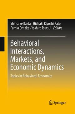 Couverture de l’ouvrage Behavioral Interactions, Markets, and Economic Dynamics
