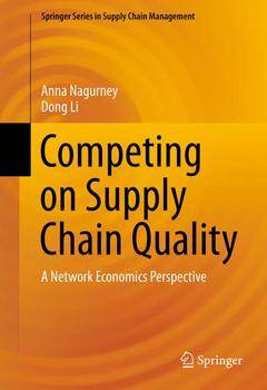 Cover of the book Competing on Supply Chain Quality