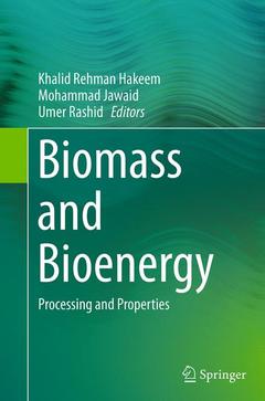 Couverture de l’ouvrage Biomass and Bioenergy