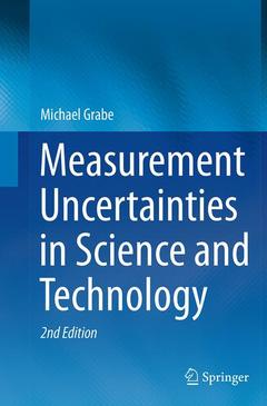 Couverture de l’ouvrage Measurement Uncertainties in Science and Technology