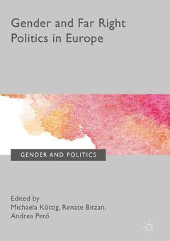 Cover of the book Gender and Far Right Politics in Europe