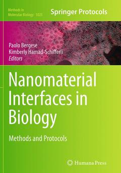 Couverture de l’ouvrage Nanomaterial Interfaces in Biology