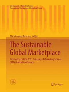 Couverture de l’ouvrage The Sustainable Global Marketplace