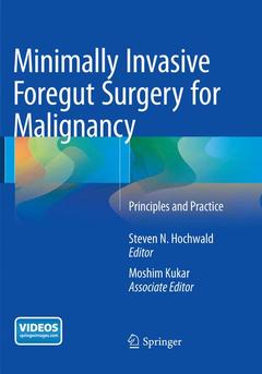 Couverture de l’ouvrage Minimally Invasive Foregut Surgery for Malignancy