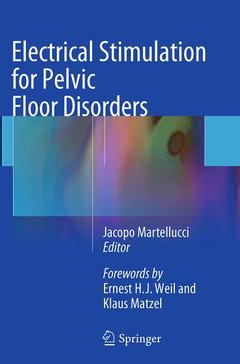 Couverture de l’ouvrage Electrical Stimulation for Pelvic Floor Disorders