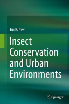 Couverture de l’ouvrage Insect Conservation and Urban Environments