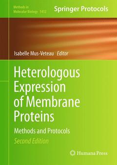 Couverture de l’ouvrage Heterologous Expression of Membrane Proteins