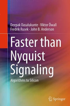 Cover of the book Faster than Nyquist Signaling