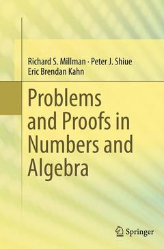 Couverture de l’ouvrage Problems and Proofs in Numbers and Algebra