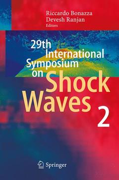 Couverture de l’ouvrage 29th International Symposium on Shock Waves 2