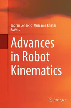 Couverture de l’ouvrage Advances in Robot Kinematics