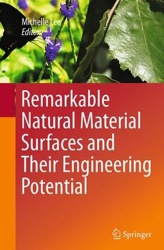 Couverture de l’ouvrage Remarkable Natural Material Surfaces and Their Engineering Potential