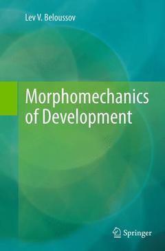 Cover of the book Morphomechanics of Development