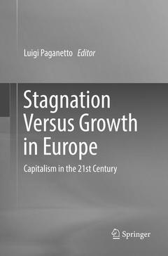 Couverture de l’ouvrage Stagnation Versus Growth in Europe