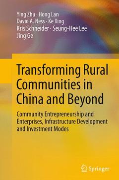 Couverture de l’ouvrage Transforming Rural Communities in China and Beyond
