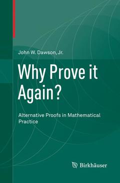 Cover of the book Why Prove it Again?
