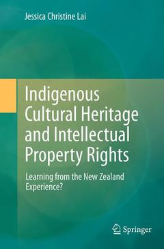 Couverture de l’ouvrage Indigenous Cultural Heritage and Intellectual Property Rights
