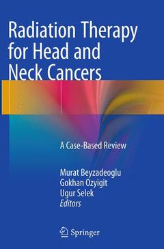 Couverture de l’ouvrage Radiation Therapy for Head and Neck Cancers