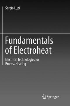 Couverture de l’ouvrage Fundamentals of Electroheat