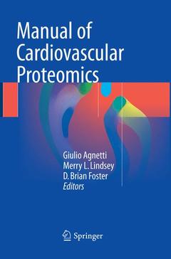 Couverture de l’ouvrage Manual of Cardiovascular Proteomics