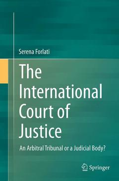 Couverture de l’ouvrage The International Court of Justice