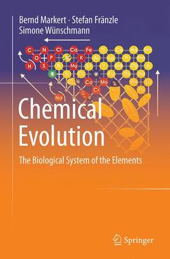 Couverture de l’ouvrage Chemical Evolution