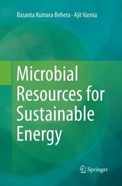 Couverture de l’ouvrage Microbial Resources for Sustainable Energy