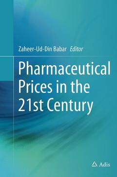 Cover of the book Pharmaceutical Prices in the 21st Century