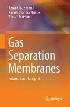 Couverture de l’ouvrage Gas Separation Membranes