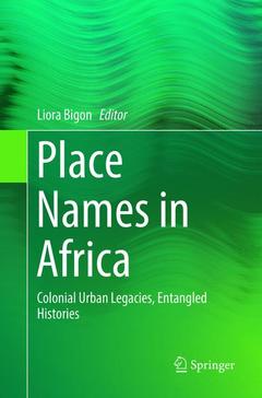 Couverture de l’ouvrage Place Names in Africa