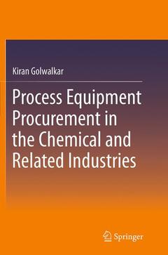 Couverture de l’ouvrage Process Equipment Procurement in the Chemical and Related Industries