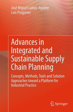 Couverture de l’ouvrage Advances in Integrated and Sustainable Supply Chain Planning