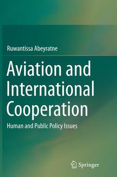 Cover of the book Aviation and International Cooperation