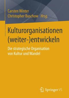 Cover of the book Kulturorganisationen (weiter-)entwickeln
