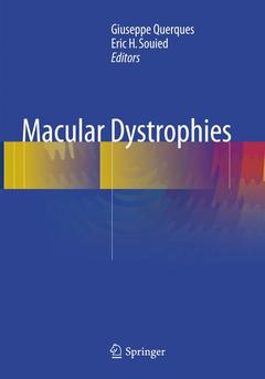 Couverture de l’ouvrage Macular Dystrophies