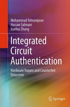 Couverture de l’ouvrage Integrated Circuit Authentication