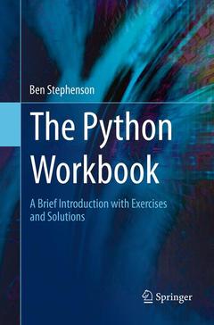 Couverture de l’ouvrage The Python Workbook