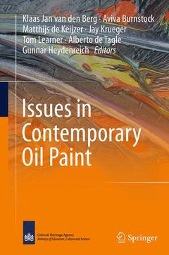 Couverture de l’ouvrage Issues in Contemporary Oil Paint