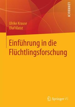 Cover of the book Einführung in die Flüchtlingsforschung
