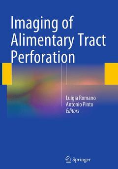 Couverture de l’ouvrage Imaging of Alimentary Tract Perforation