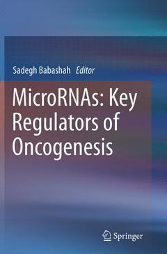 Couverture de l’ouvrage MicroRNAs: Key Regulators of Oncogenesis
