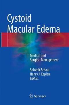 Couverture de l’ouvrage Cystoid Macular Edema
